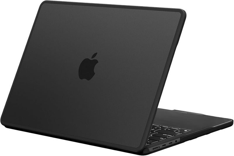 BlueSwan Anti-Cracking Hard Shell Case Compatible with MacBook Pro 14-inch M5 2026 2025-2021 Release M4 M3 M2 M1 Pro/Max Chip, Anti-Fingerprint Soft TPU Bumper, Frosted Black - Image 1